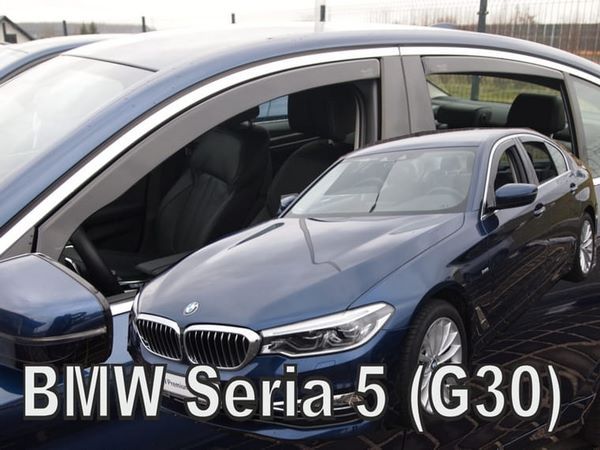 Дефлекторы окон BMW 5 G30 (17-) - Heko (вставные)