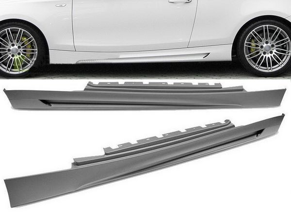 Накладки на пороги BMW E81 / E82 / E88 (04-13) - M-Performance стиль