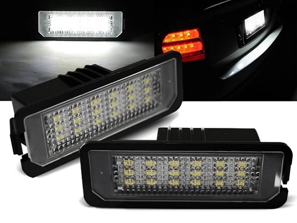 Підсвітка заднього номера VW Golf 7 (12-) - LED Canbus