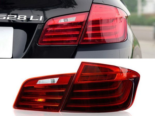 Ліхтарі задні BMW 5 F10 / F18 LCI (13-17) - діодні (червоні)
