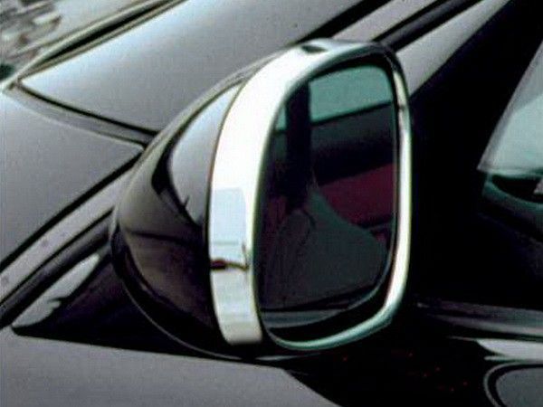Хром накладки на дзеркала Mercedes E W210 (95-02)