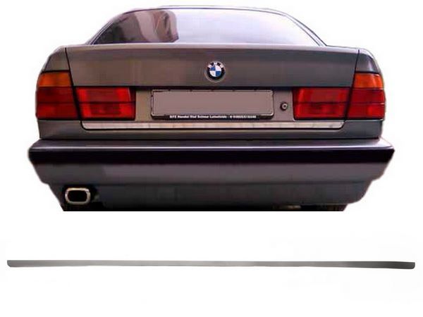 Хром накладка на кромку багажника BMW 5 E34 (88-95) Sedan