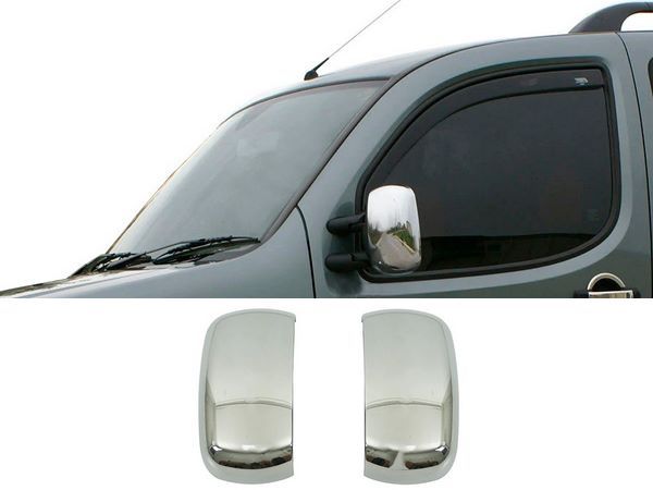 Хром накладки на дзеркала Fiat Doblo I (06-09) рестайлінг