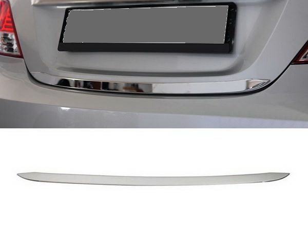 Хром на кромку багажника Hyundai Accent Solaris (10-17) Sedan