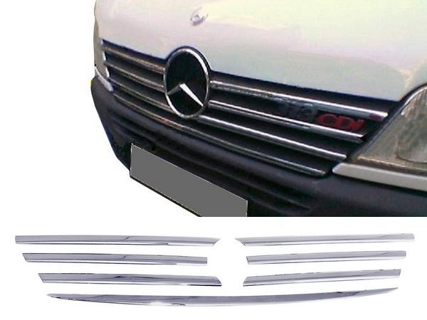 Хром накладки на решітку Mercedes Sprinter W901 (00-02)