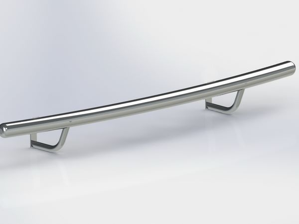 Защита задняя Opel Combo D (11-17) - труба прямая