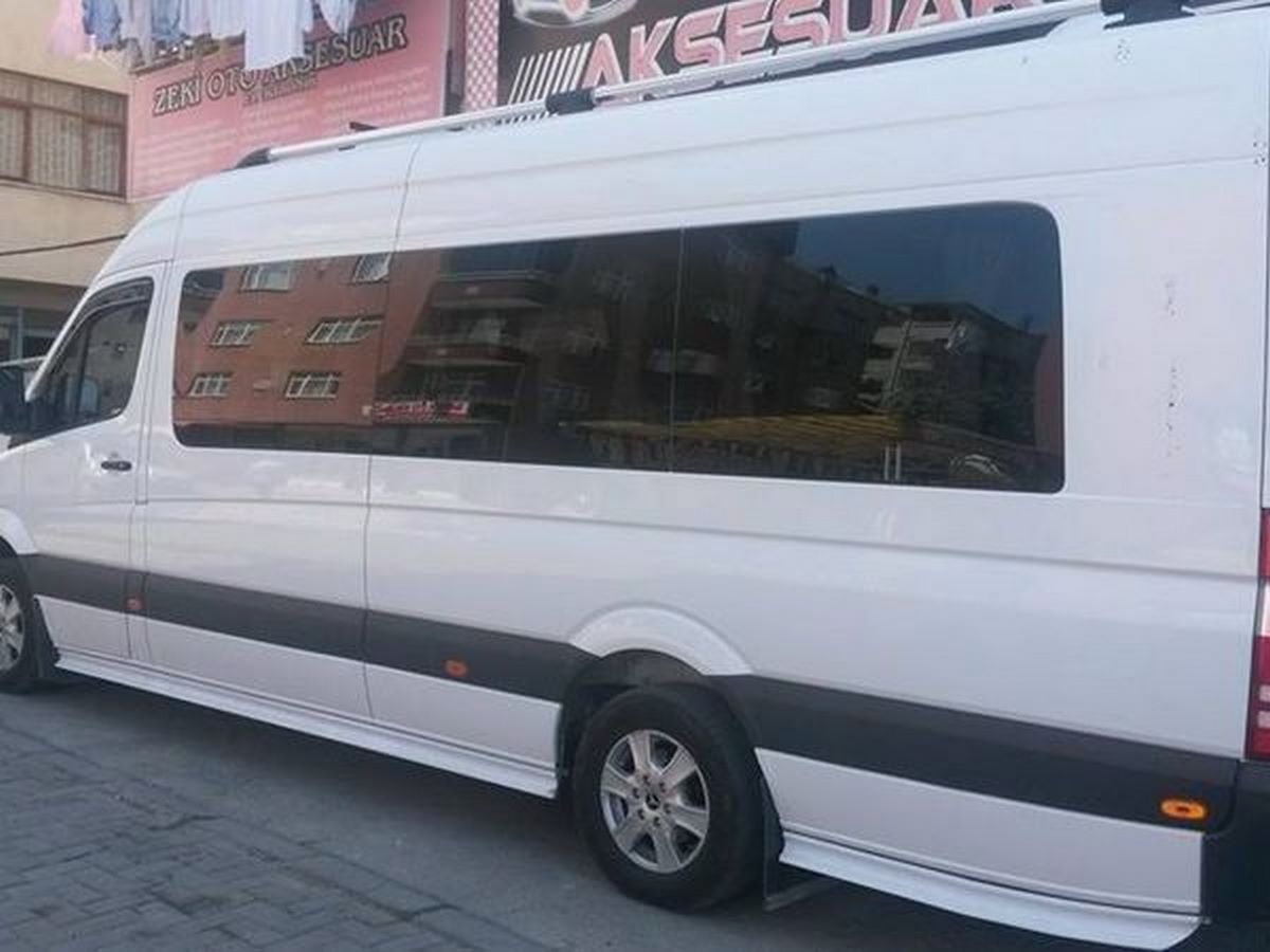 Пороги боковые VW Crafter (06-16) - стекловолокно