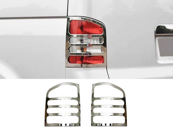 Хром накладки на задні ліхтарі VW T5/T5+ (03-15) підйомна дверка