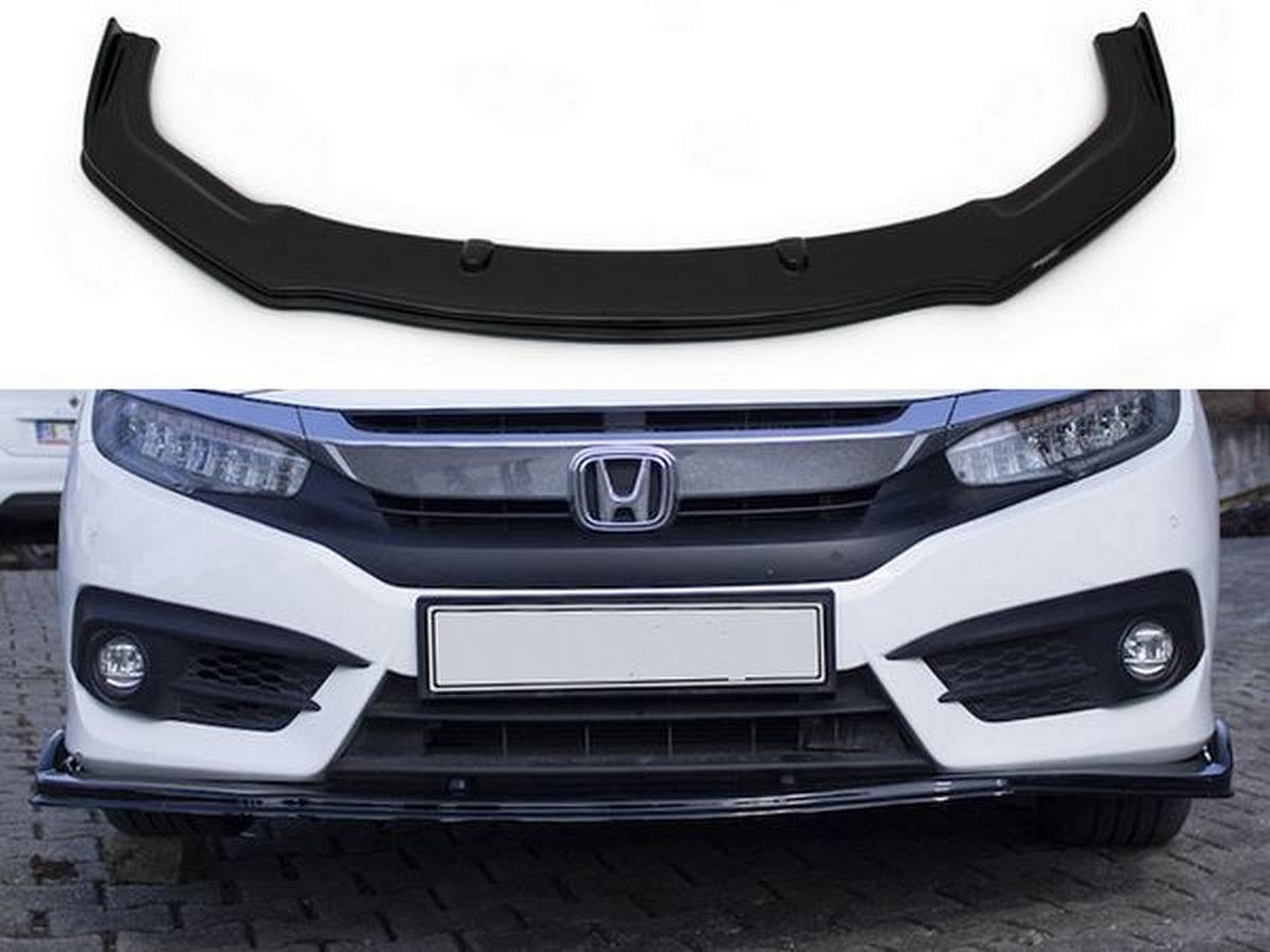 Сплиттер передний HONDA Civic 10 (16-) - ABS