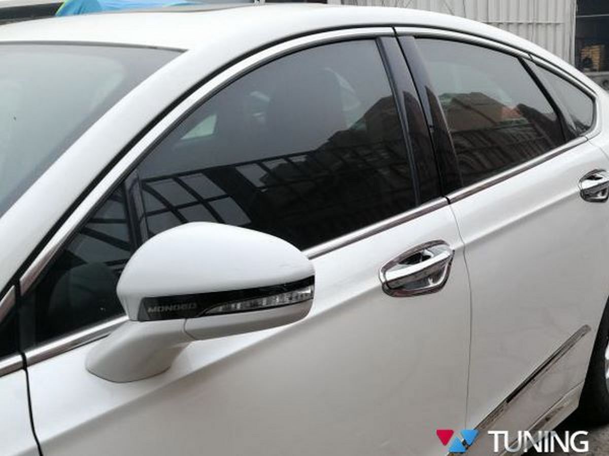 Хром окантовка стёкол FORD Mondeo Mk5 (14-)