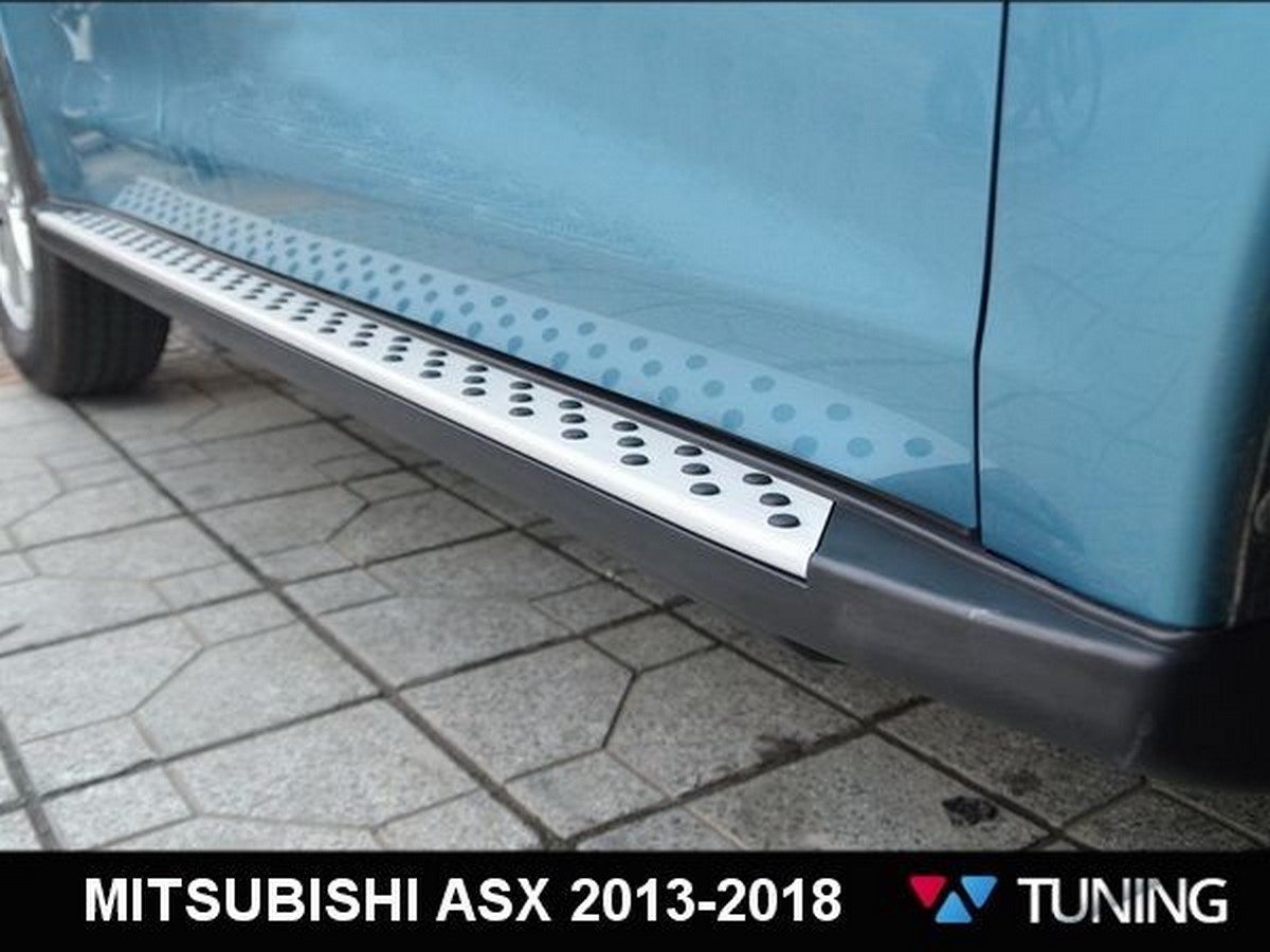 Пороги боковые MITSUBISHI ASX (13-18) - OEM