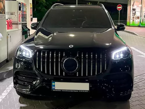 Решётка Mercedes GLS X167 (20-23) - GT Chrome 6