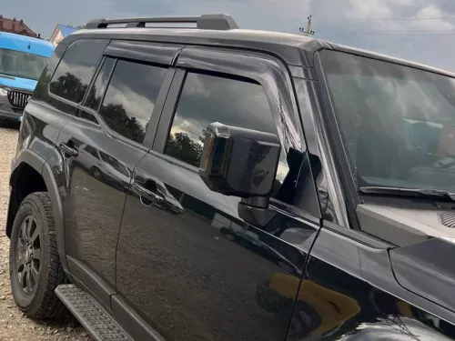 Дефлектори вікон Toyota LC Prado V (J250; 24-) - Hawk (накладні, 4 шт) 4