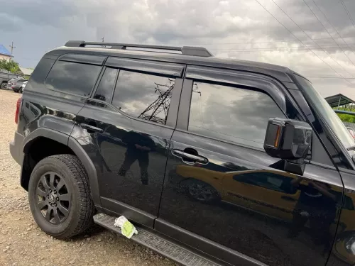 Дефлектори вікон Toyota LC Prado V (J250; 24-) - Hawk (накладні, 6 шт) 6