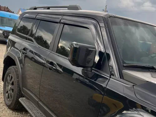 Дефлектори вікон Toyota LC Prado V (J250; 24-) - Hawk (накладні, 6 шт) 7