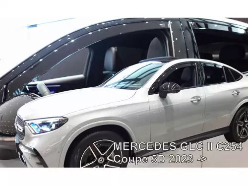 Дефлекторы окон Mercedes GLC Coupe II C254 (23-) - Heko (вставные) 4
