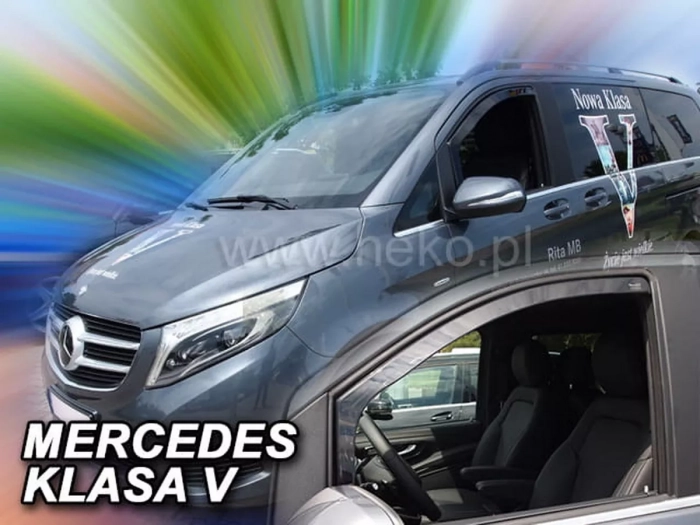 Дефлекторы окон Mercedes Vito W638 (96-03) - Heko (вставные) 4