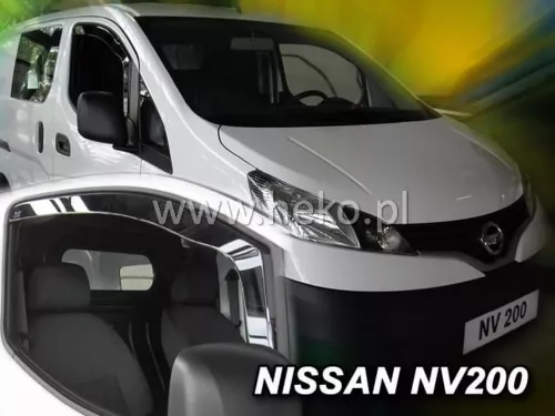 Дефлектори вікон Nissan NV200 (09-21) - Heko (вставні) 4