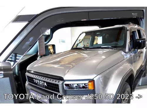Дефлектори вікон Toyota LC Prado V (J250; 24-) - Heko (вставні) 3