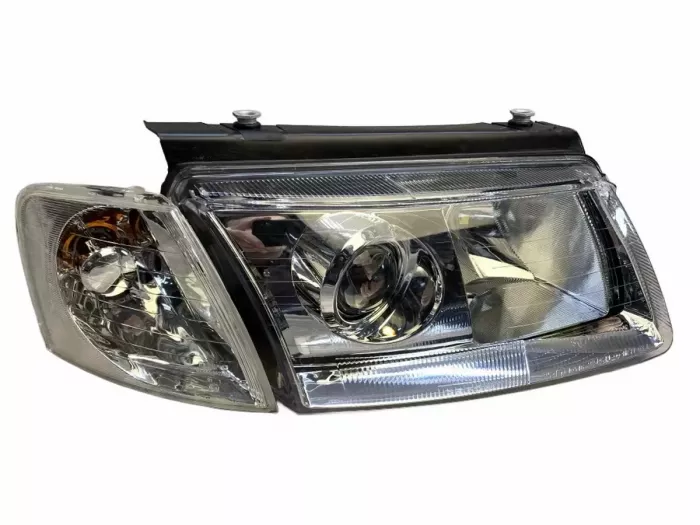 Фары передние VW Passat B5 3B (96-00) - хром 7