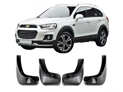 Бризковики Chevrolet Captiva I (16-19) без порогів - Premium 1