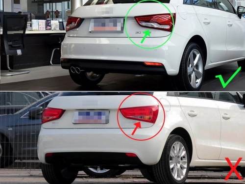 Брызговики Audi A1 (8X; 15-18) 5D - Premium 4