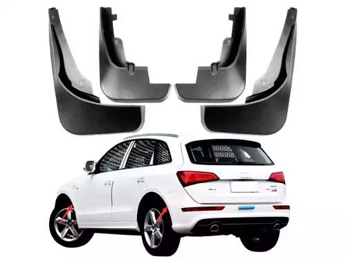 Брызговики Audi Q5 S-Line (17-18) - Premium (без арок) 1
