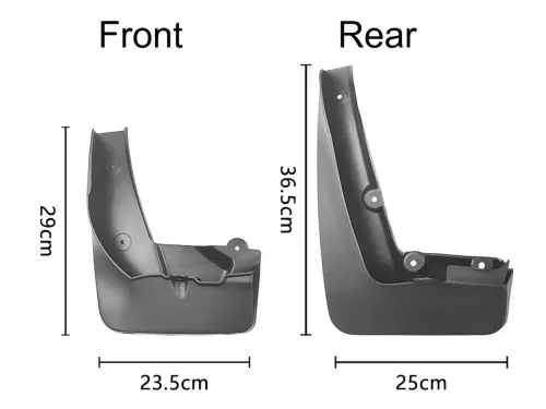 Бризковики BMW X1 E84 (09-15) - Premium 4