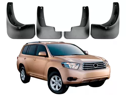 Брызговики Toyota Highlander II (07-10) - Premium 1