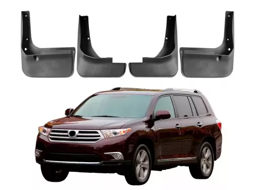 Брызговики Toyota Highlander II (11-13) рестайлинг - Premium 1