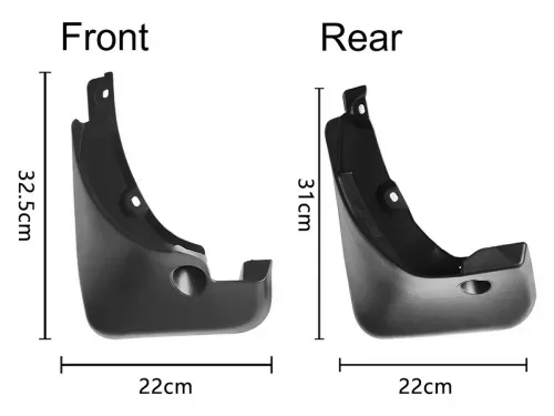 Брызговики Toyota Rav4 III (XA30; 06-12) с расширителями - Classic 4