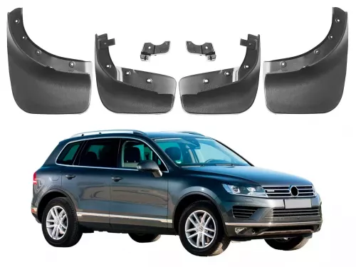 Брызговики VW Touareg II (7P; 10-18) - Classic 1