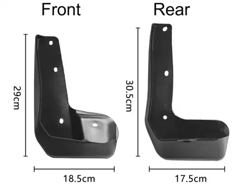 Брызговики Honda Civic X (16-19) - Premium 4