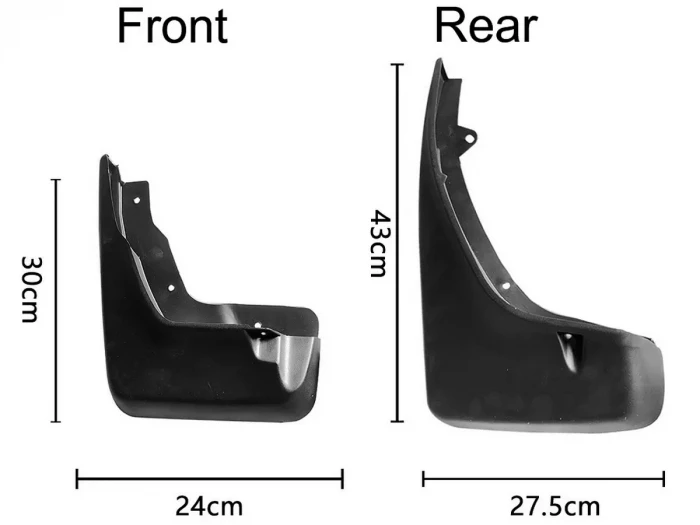 Брызговики Land Rover Freelander II (L359; 06-14) - Premium 6