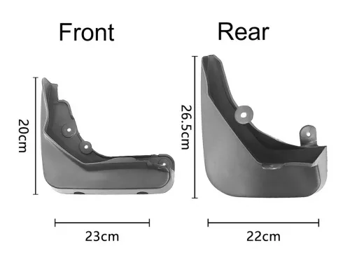 Бризковики Mercedes E W212/S212 (09-13) - Premium 4
