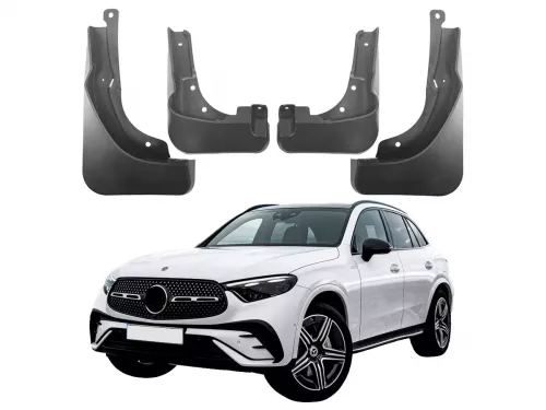 Бризковики Mercedes GLC II X253 (23-) з порогами - Premium 1
