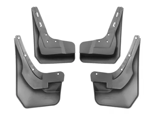 Бризковики Mercedes ML W166 (11-15) з підніжками - Premium (4 шт) 4
