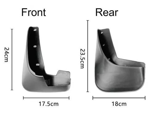 Бризковики Peugeot 307 (01-08) - Premium 4