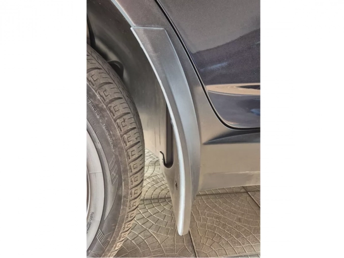 Бризковики BMW X3 E83 (03-10) з порогами - Premium 6