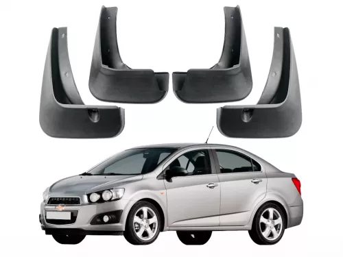 Брызговики Chevrolet Aveo T300 (11-20) Sedan - Classic 1