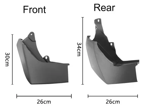 Бризковики Land Rover Discovery IV (L319; 10-16) - Premium 4