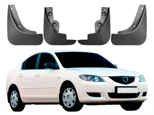 Брызговики Mazda 3 I (BK; 06-09) Седан рестайлинг - Premium 1