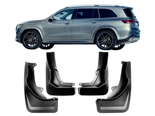 Брызговики Mercedes GLS X167 (21-) - Premium (без порогов) 1