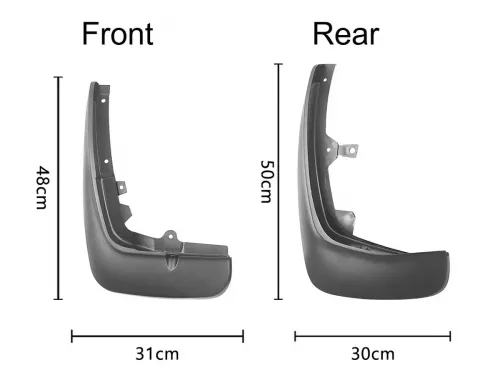 Брызговики Range Rover Sport I (L320; 05-13) - Premium 4
