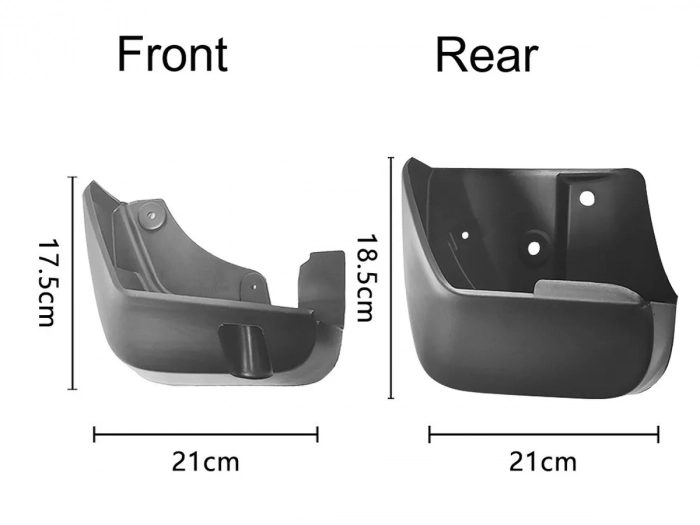 Брызговики Subaru Forester III (SH; 09-13) - Premium 4