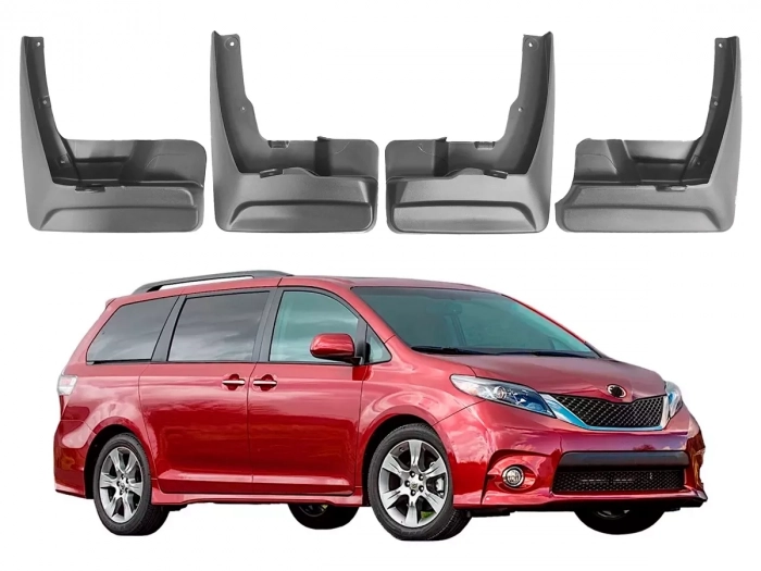 Брызговики Toyota Sienna III (XL30; 10-17) - Premium 1