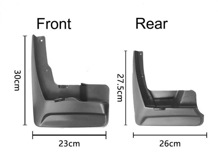 Брызговики Toyota Sienna III (XL30; 10-17) - Premium 4