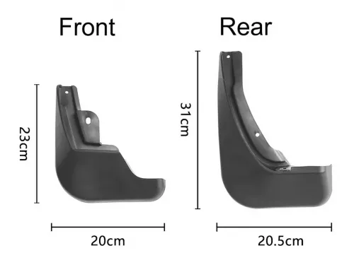 Бризковики Renault Captur I (J87; 13-19) - Premium 4