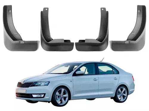 Бризковики Skoda Rapid (12-17) Sedan - Premium 1