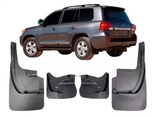 Бризковики Toyota LC J200 LC200 (07-15) без обвісу (4 шт) 1